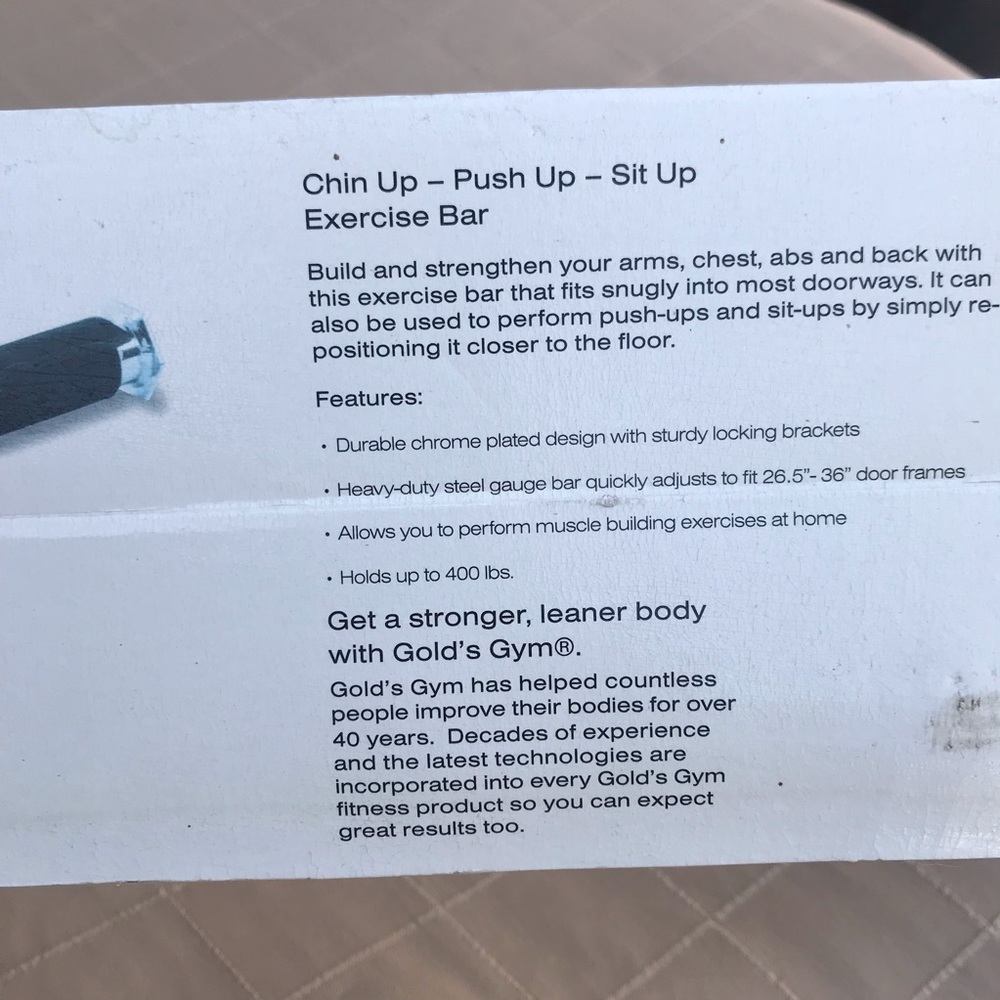 Exercise Bar New!! - Picture 4 of 13